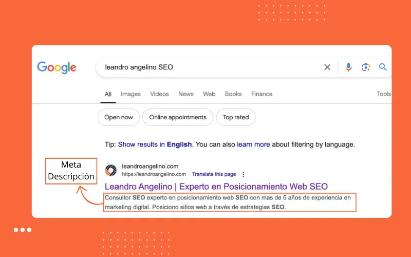 Cómo escribir una meta descripción SEO efectiva